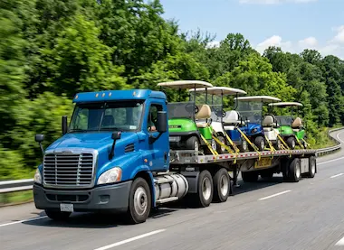 Golf cart shipping