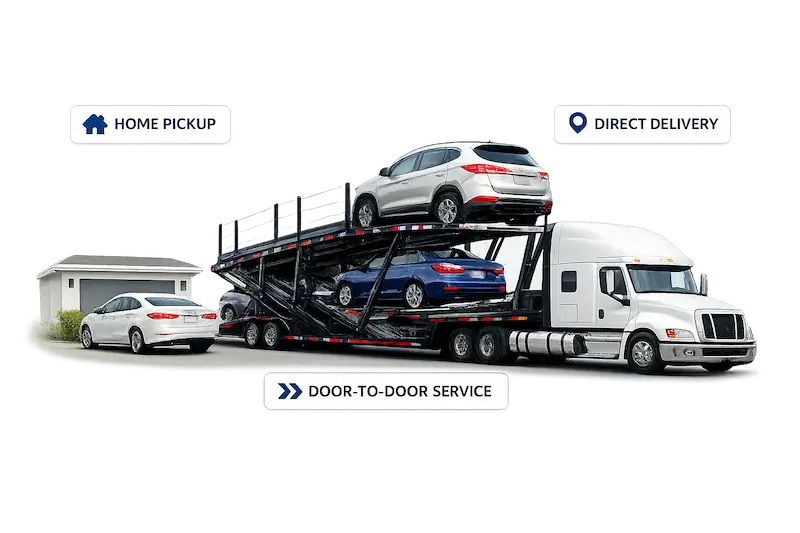 Door-to-door auto transport autohaul Door-to-door auto transport